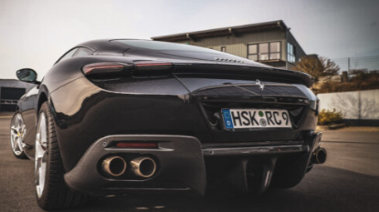 Photo of Capristo Carbon Fibre Rear Diffuser for the Ferrari Roma/Roma Spider - Image 2